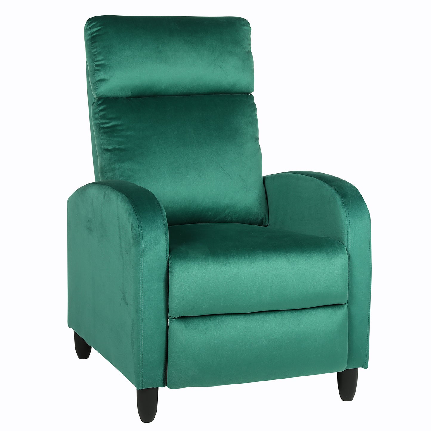 Πολυθρόνα Ανακλινόμενη ArteLibre ATRIA Πράσινο Βελούδο 67.5x90x104cm - Hippiehome.gr