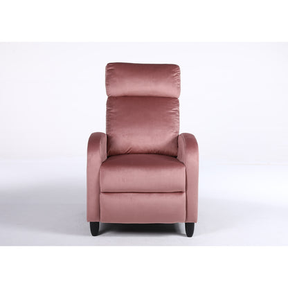 Πολυθρόνα Ανακλινόμενη ArteLibre ATRIA Σάπιο Μήλο Βελούδο 67.5x90x104cm - Hippiehome.gr