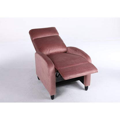 Πολυθρόνα Ανακλινόμενη ArteLibre ATRIA Σάπιο Μήλο Βελούδο 67.5x90x104cm - Hippiehome.gr