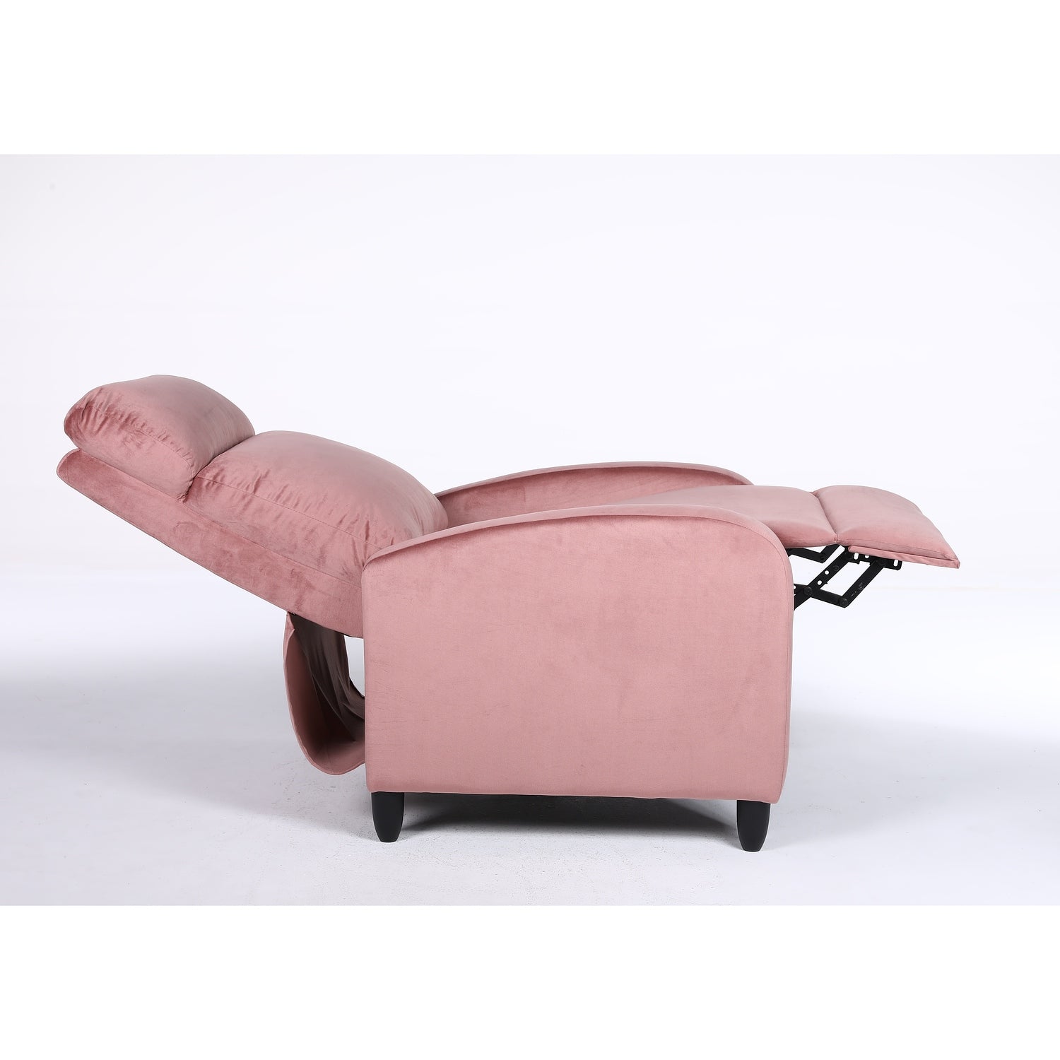 Πολυθρόνα Ανακλινόμενη ArteLibre ATRIA Σάπιο Μήλο Βελούδο 67.5x90x104cm - Hippiehome.gr