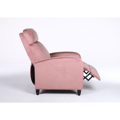 Πολυθρόνα Ανακλινόμενη ArteLibre ATRIA Σάπιο Μήλο Βελούδο 67.5x90x104cm - Hippiehome.gr