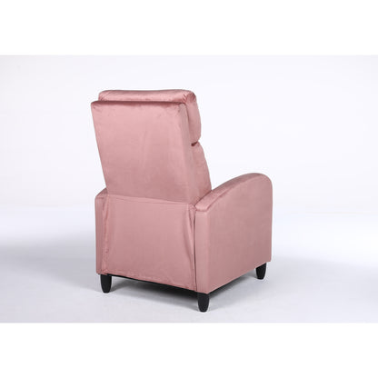 Πολυθρόνα Ανακλινόμενη ArteLibre ATRIA Σάπιο Μήλο Βελούδο 67.5x90x104cm - Hippiehome.gr