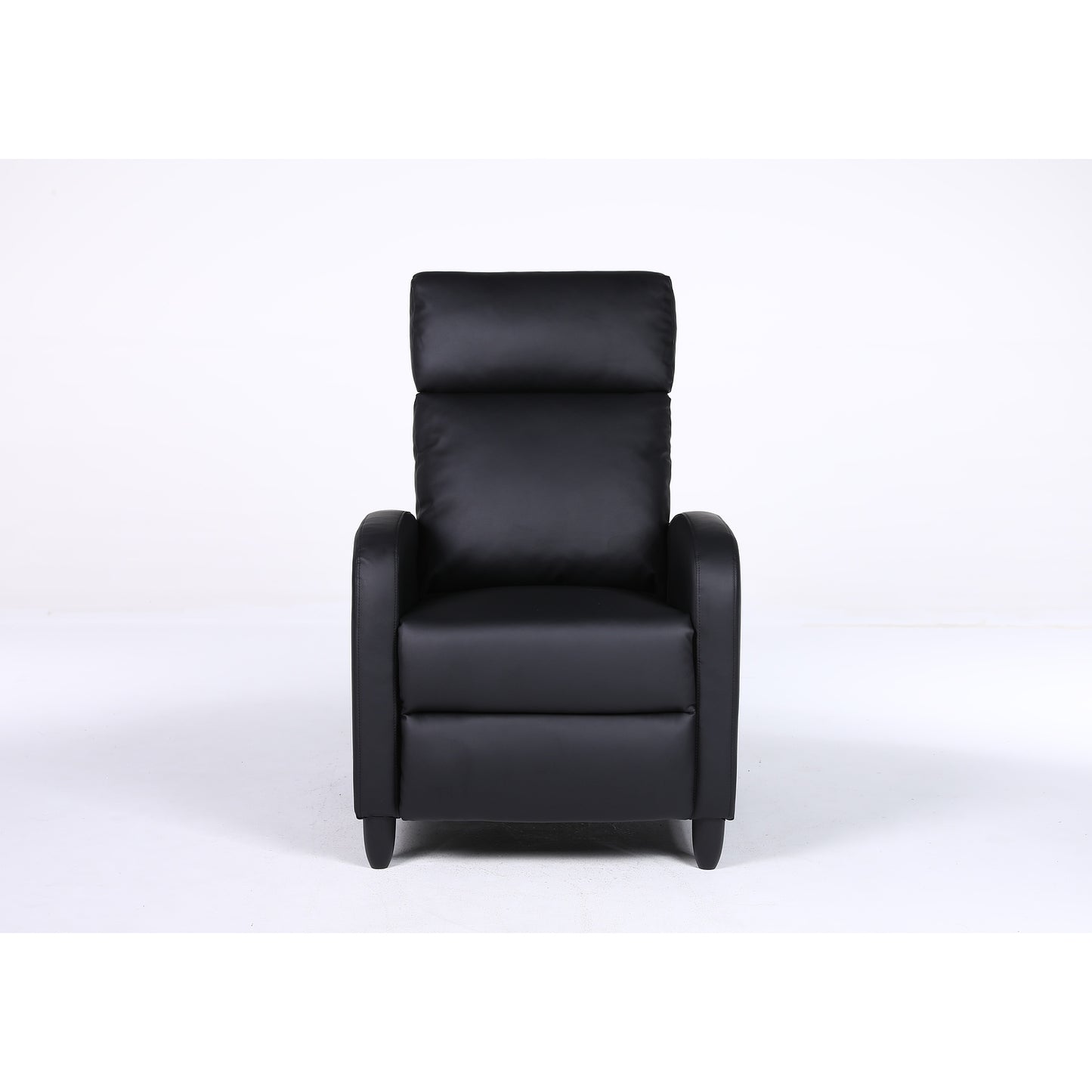 Πολυθρόνα Ανακλινόμενη ArteLibre ATRIA Μαύρο PU 67.5x90x104cm - Hippiehome.gr