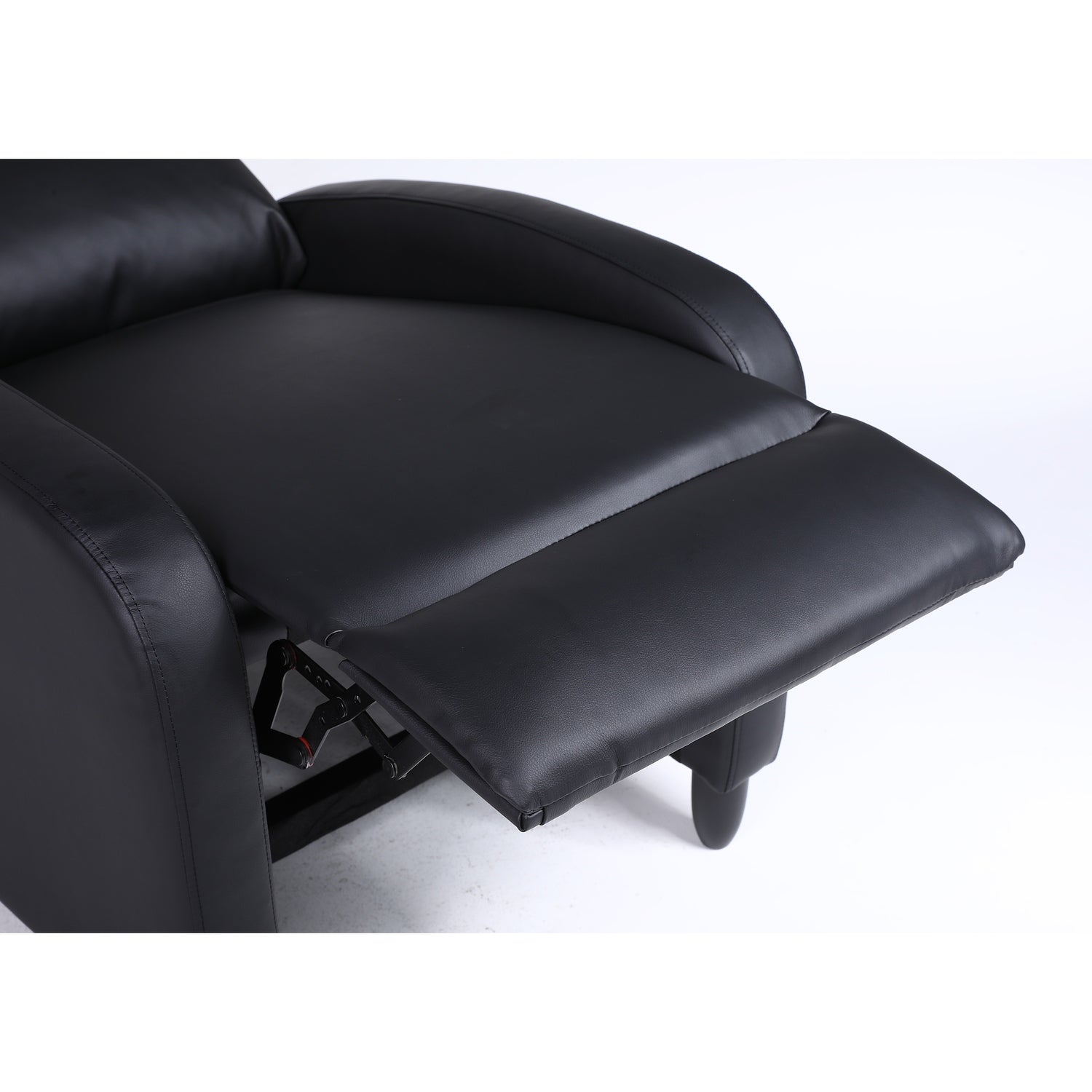 Πολυθρόνα Ανακλινόμενη ArteLibre ATRIA Μαύρο PU 67.5x90x104cm - Hippiehome.gr