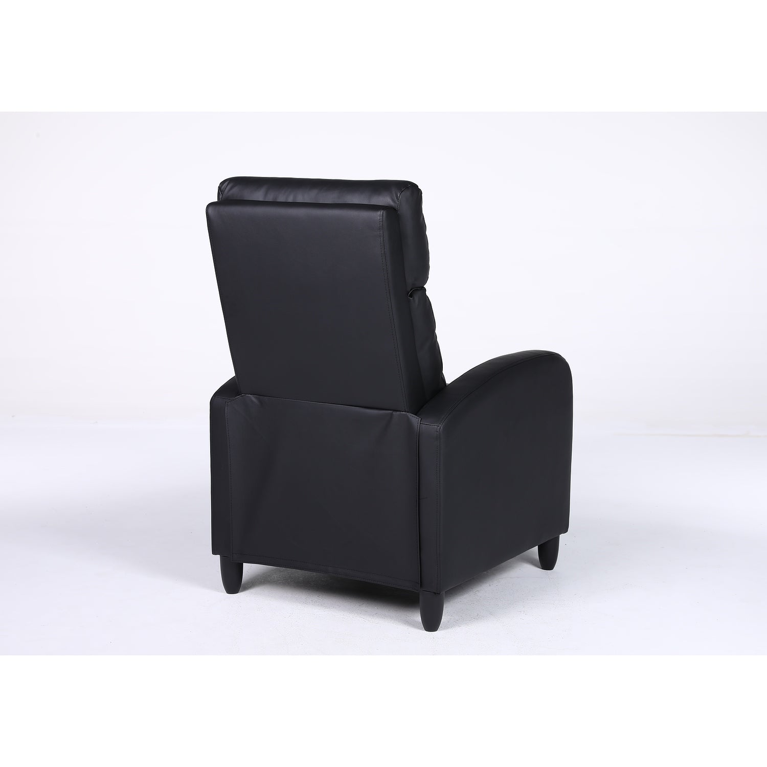 Πολυθρόνα Ανακλινόμενη ArteLibre ATRIA Μαύρο PU 67.5x90x104cm - Hippiehome.gr