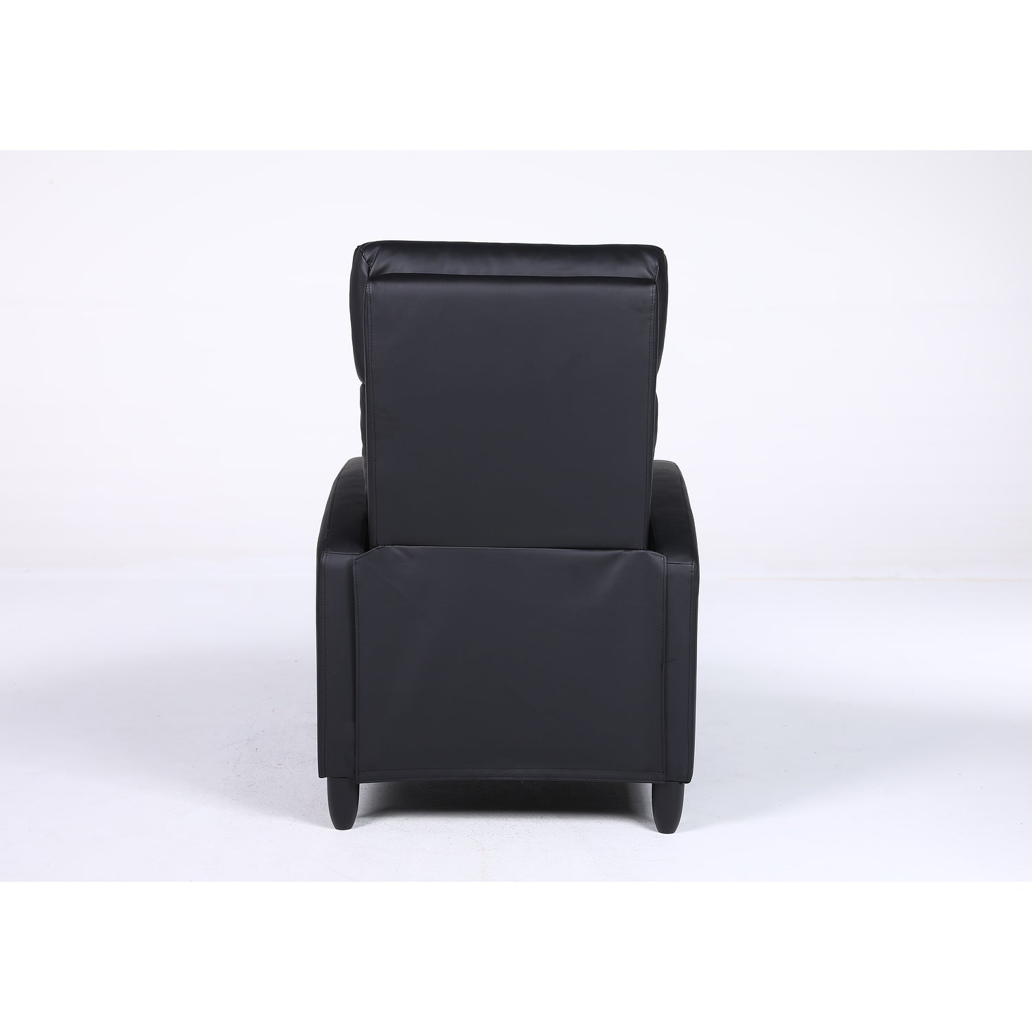 Πολυθρόνα Ανακλινόμενη ArteLibre ATRIA Μαύρο PU 67.5x90x104cm - Hippiehome.gr