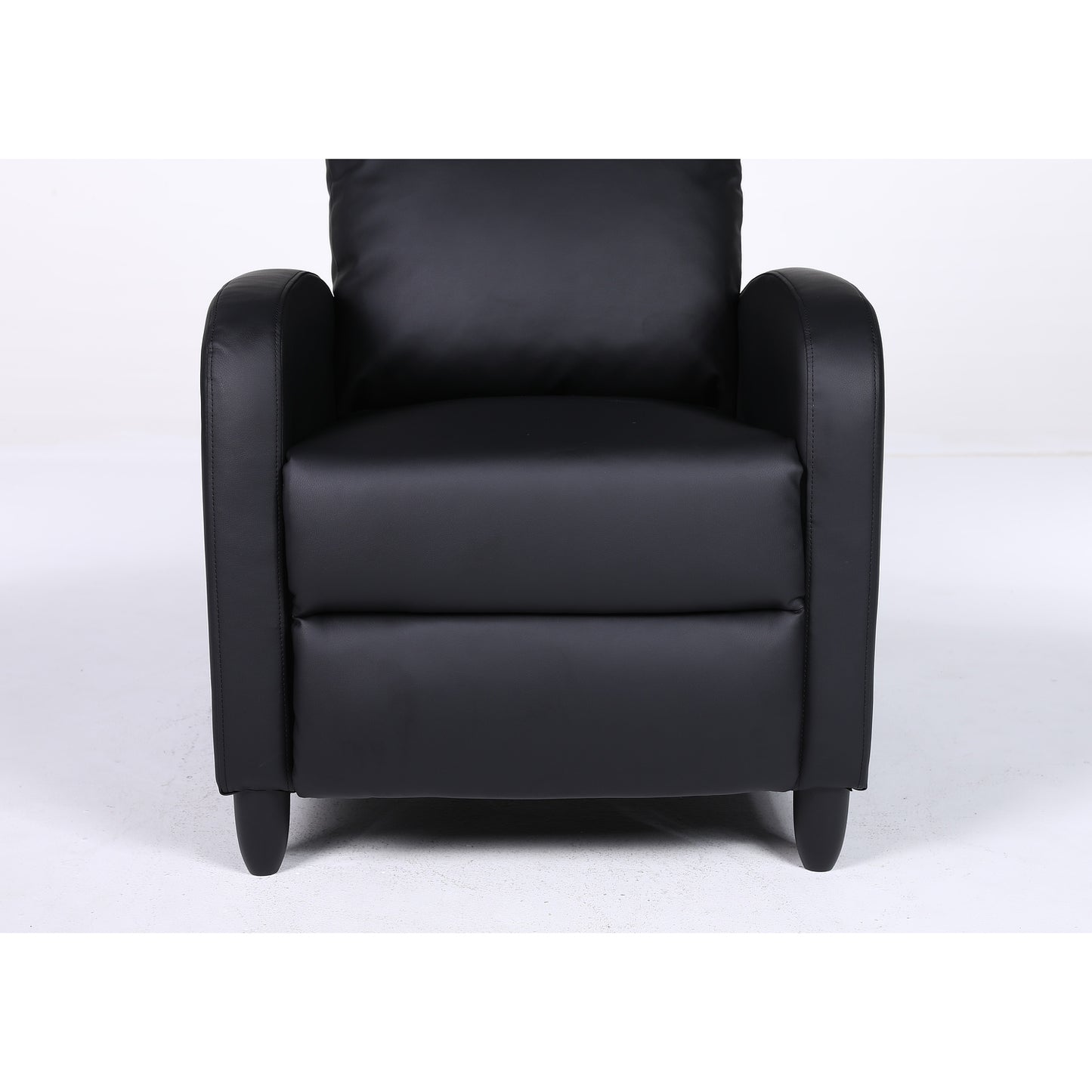 Πολυθρόνα Ανακλινόμενη ArteLibre ATRIA Μαύρο PU 67.5x90x104cm - Hippiehome.gr