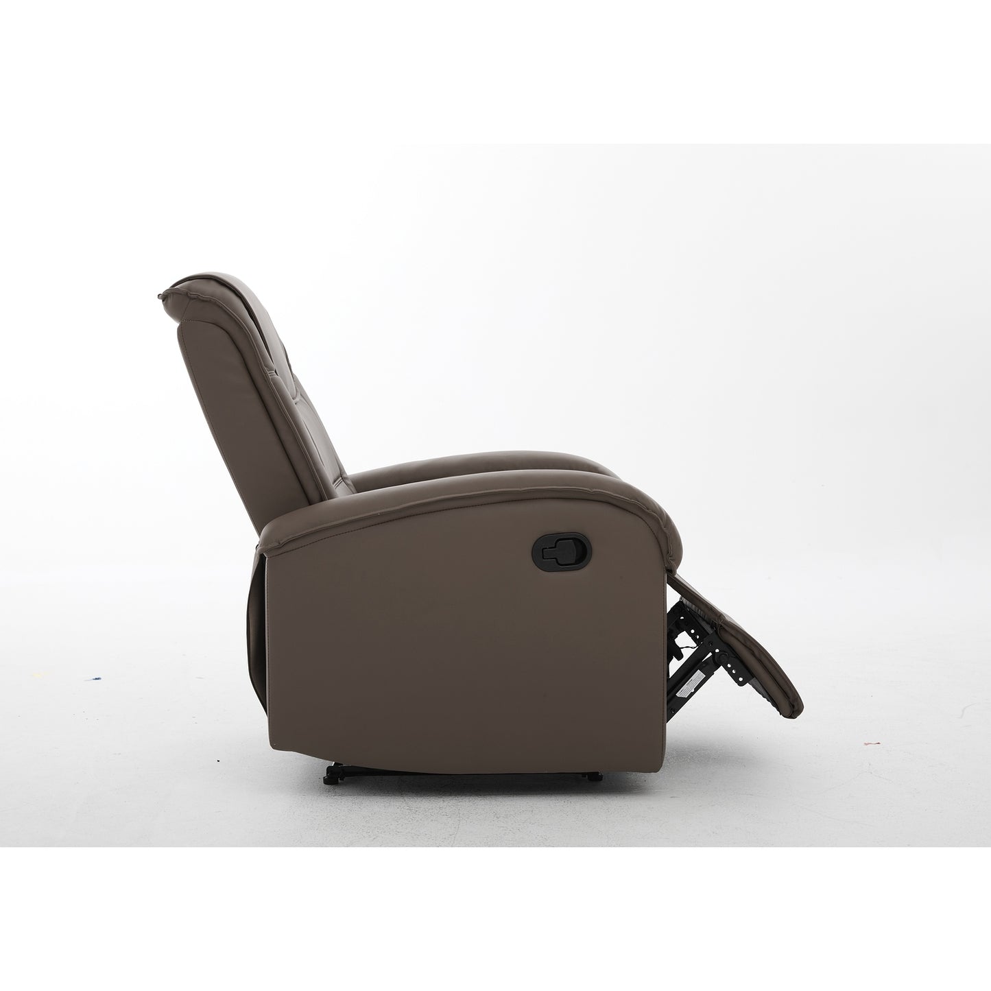 Πολυθρόνα Ανακλινόμενη ArteLibre CELAENO Καφέ PU 80x96x97cm - Hippiehome.gr