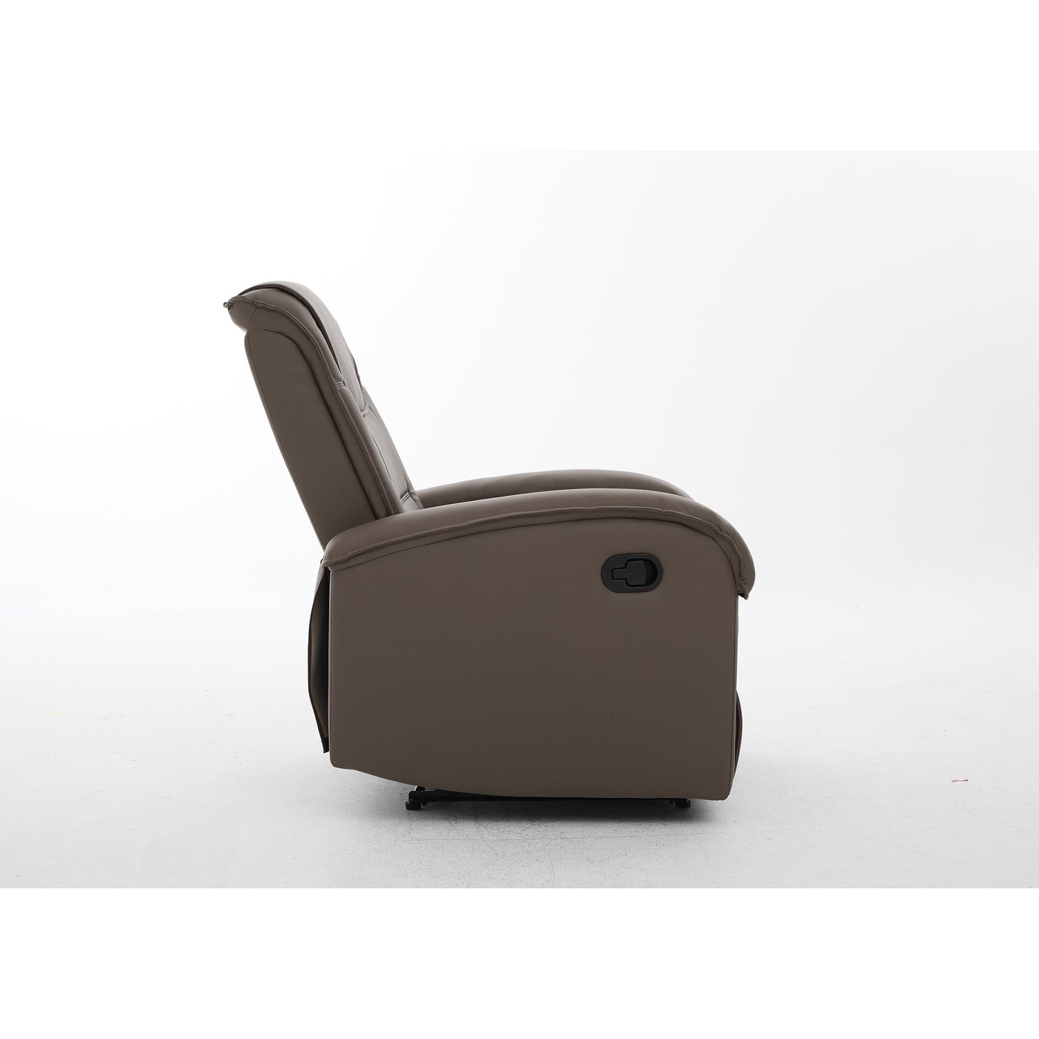 Πολυθρόνα Ανακλινόμενη ArteLibre CELAENO Καφέ PU 80x96x97cm - Hippiehome.gr
