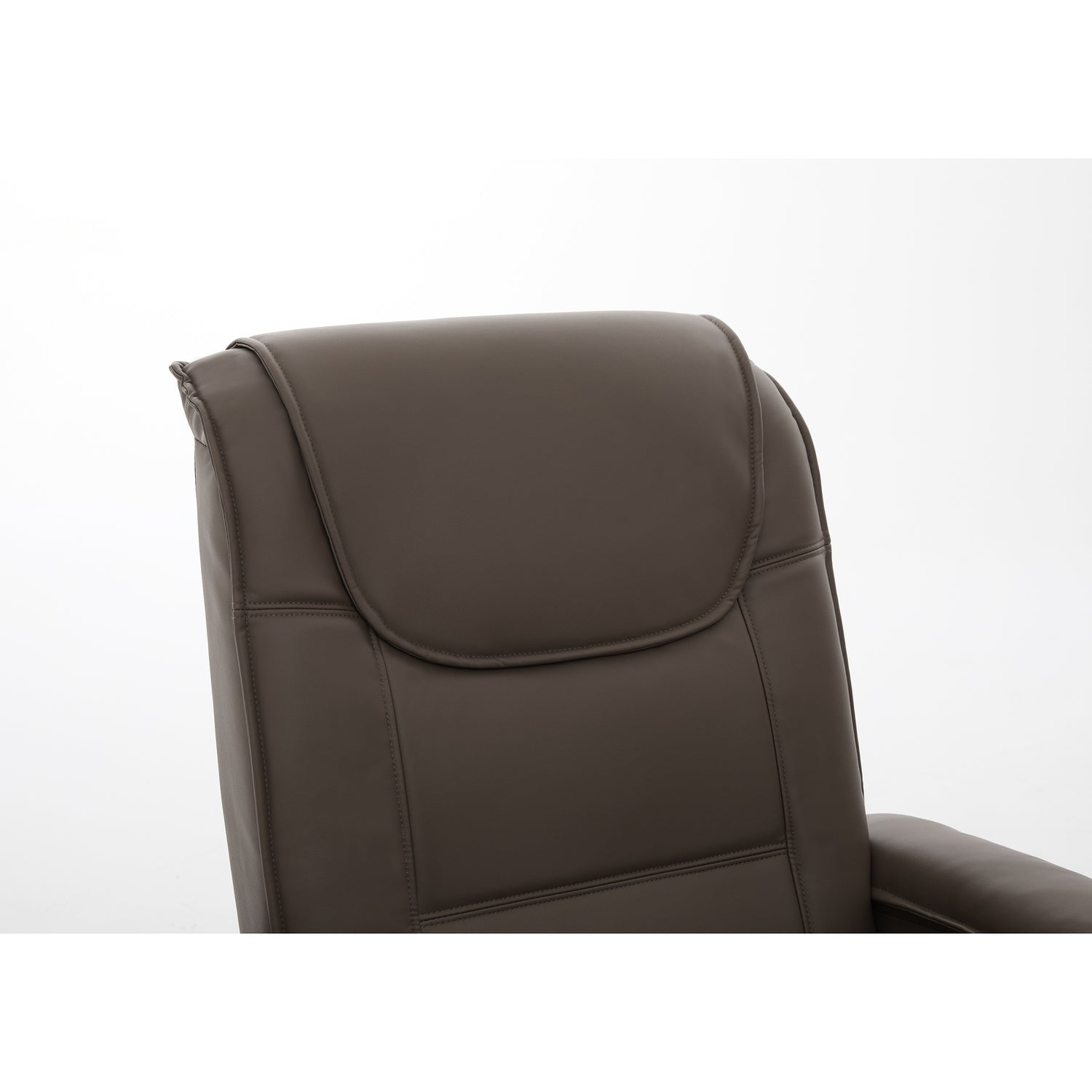 Πολυθρόνα Ανακλινόμενη ArteLibre CELAENO Καφέ PU 80x96x97cm - Hippiehome.gr