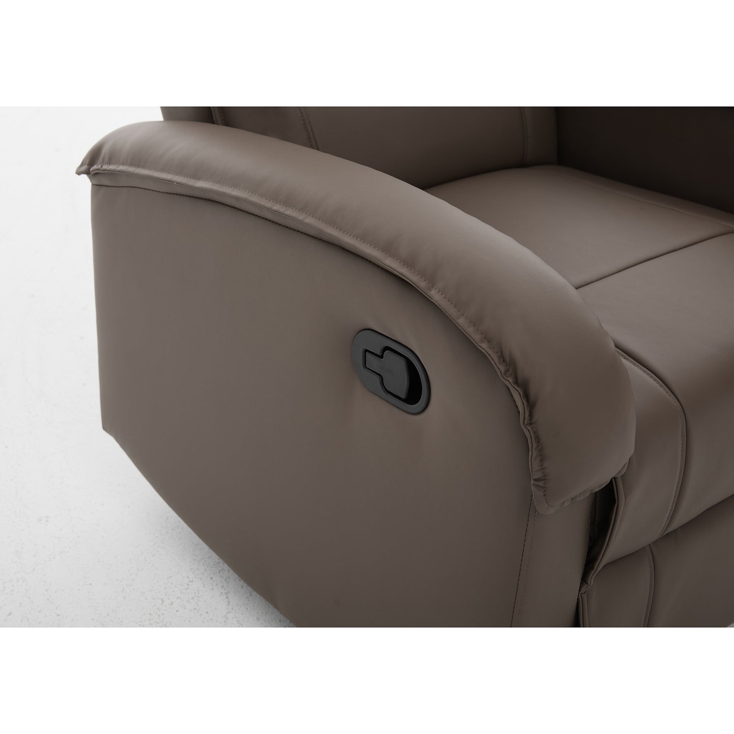 Πολυθρόνα Ανακλινόμενη ArteLibre CELAENO Καφέ PU 80x96x97cm - Hippiehome.gr