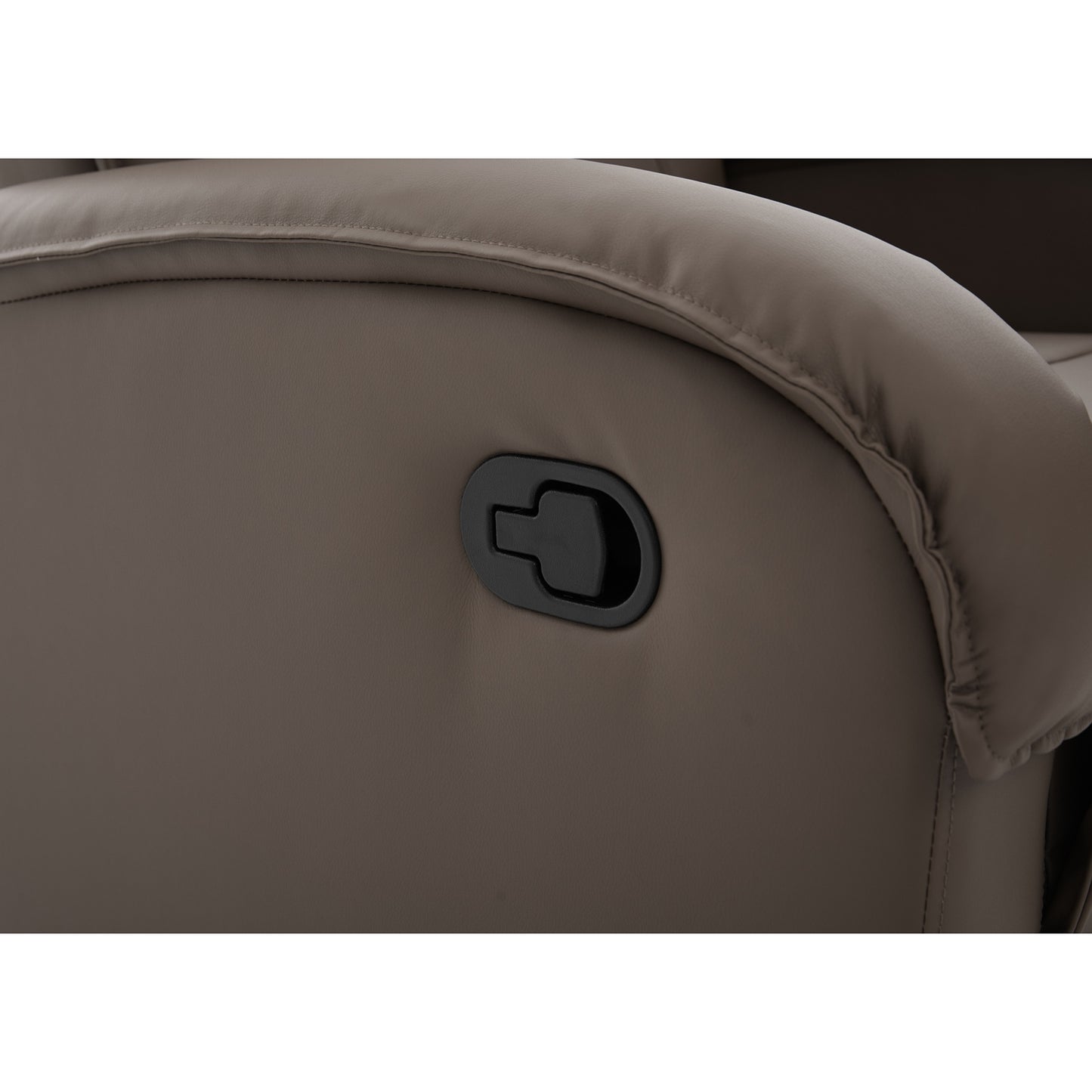 Πολυθρόνα Ανακλινόμενη ArteLibre CELAENO Καφέ PU 80x96x97cm - Hippiehome.gr