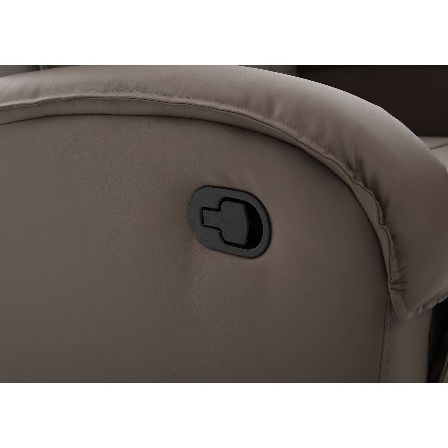 Πολυθρόνα Ανακλινόμενη ArteLibre CELAENO Καφέ PU 80x96x97cm - Hippiehome.gr