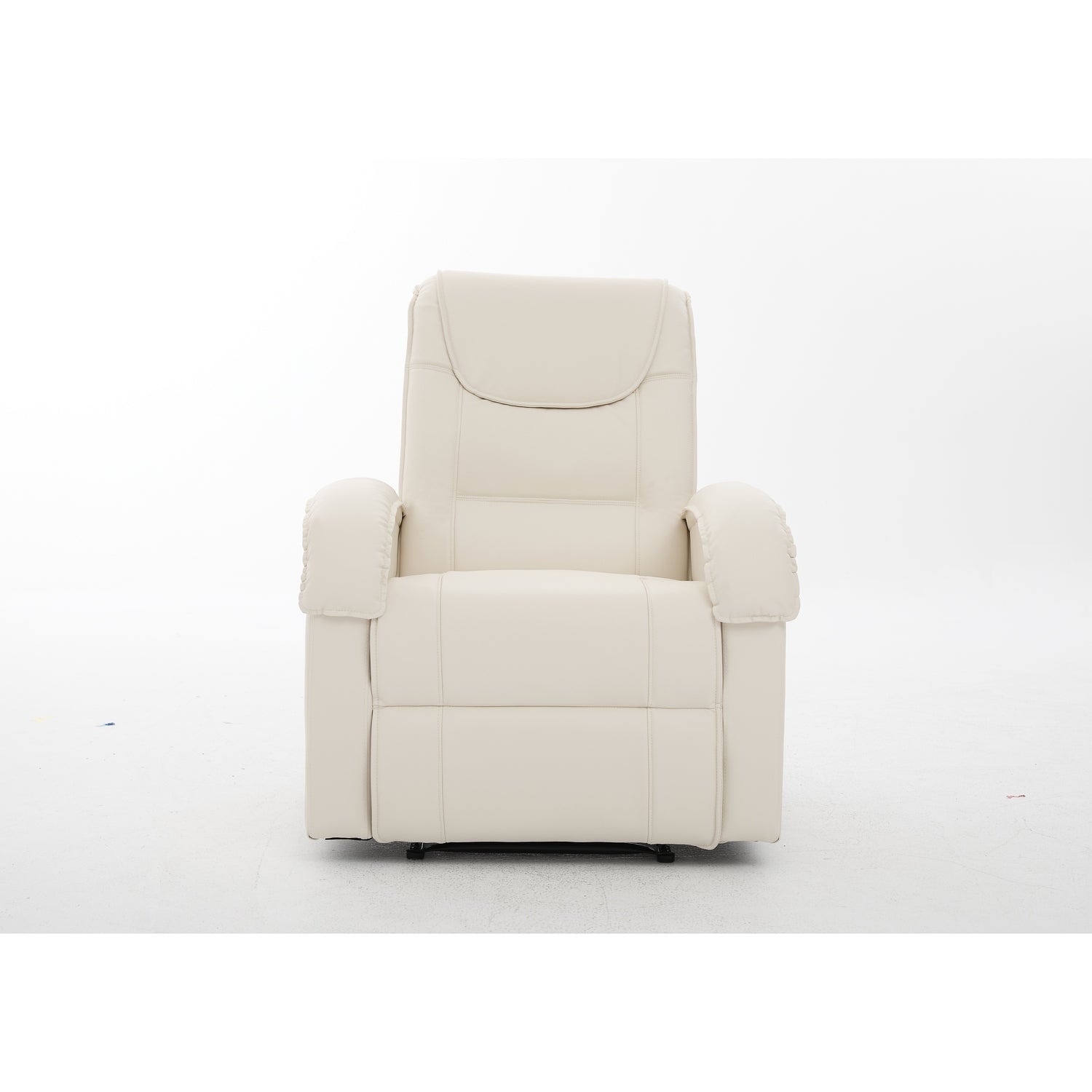 Πολυθρόνα Ανακλινόμενη ArteLibre CELAENO Εκρού PU 80x96x97cm - Hippiehome.gr