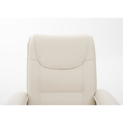 Πολυθρόνα Ανακλινόμενη ArteLibre CELAENO Εκρού PU 80x96x97cm - Hippiehome.gr