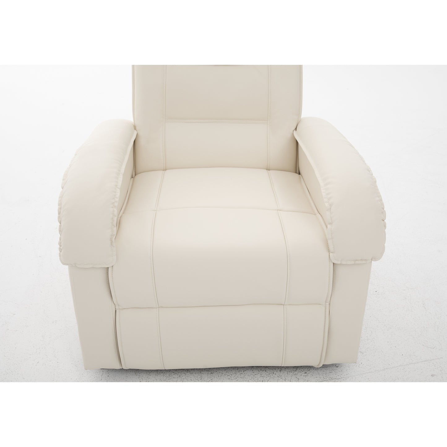 Πολυθρόνα Ανακλινόμενη ArteLibre CELAENO Εκρού PU 80x96x97cm - Hippiehome.gr