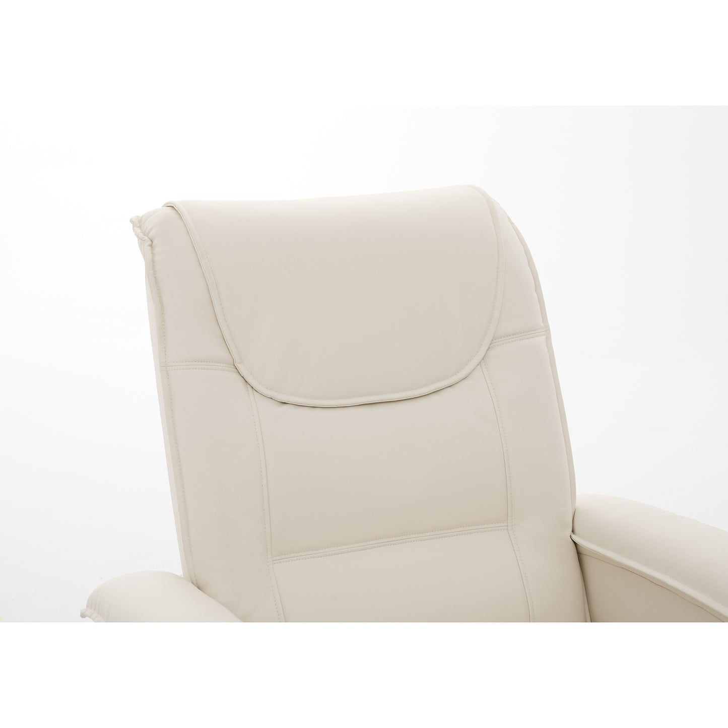 Πολυθρόνα Ανακλινόμενη ArteLibre CELAENO Εκρού PU 80x96x97cm - Hippiehome.gr
