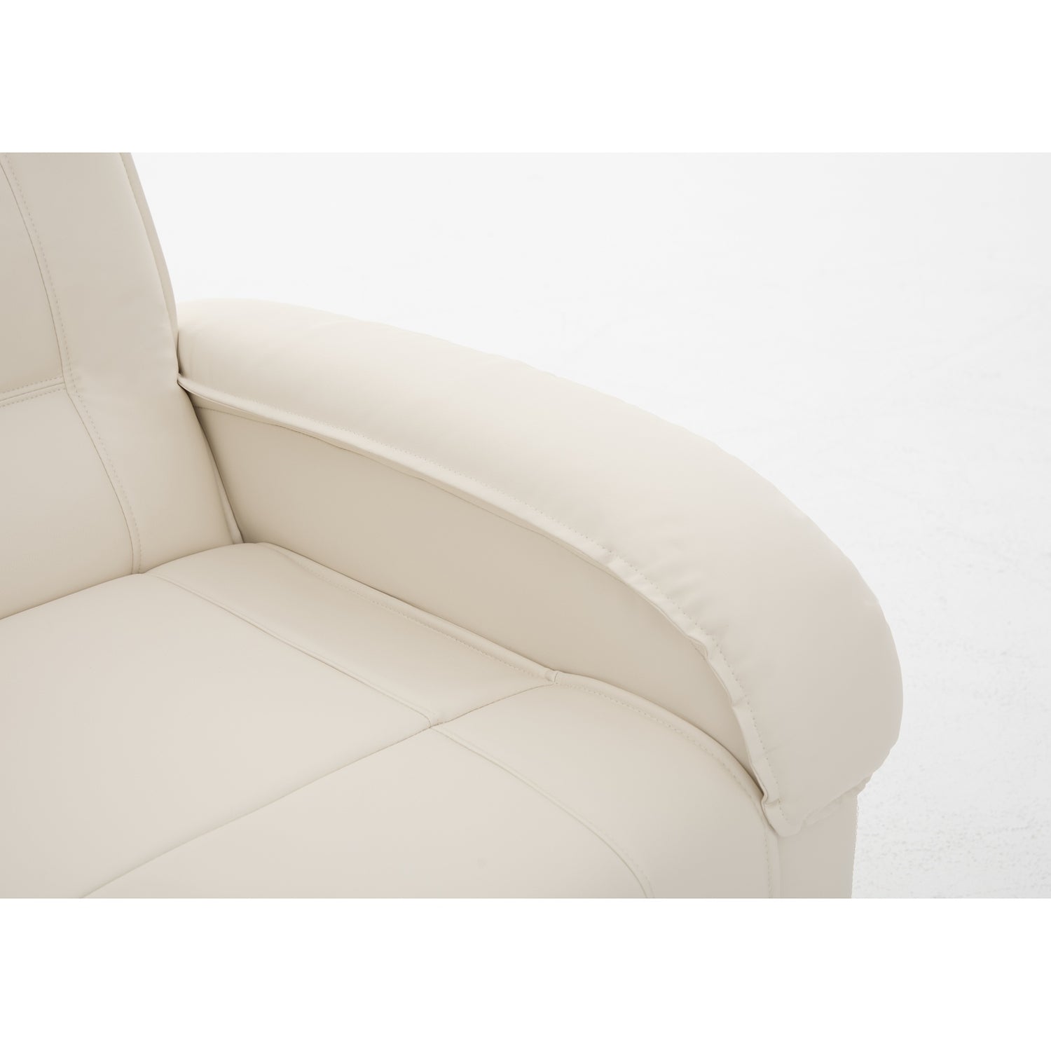 Πολυθρόνα Ανακλινόμενη ArteLibre CELAENO Εκρού PU 80x96x97cm - Hippiehome.gr