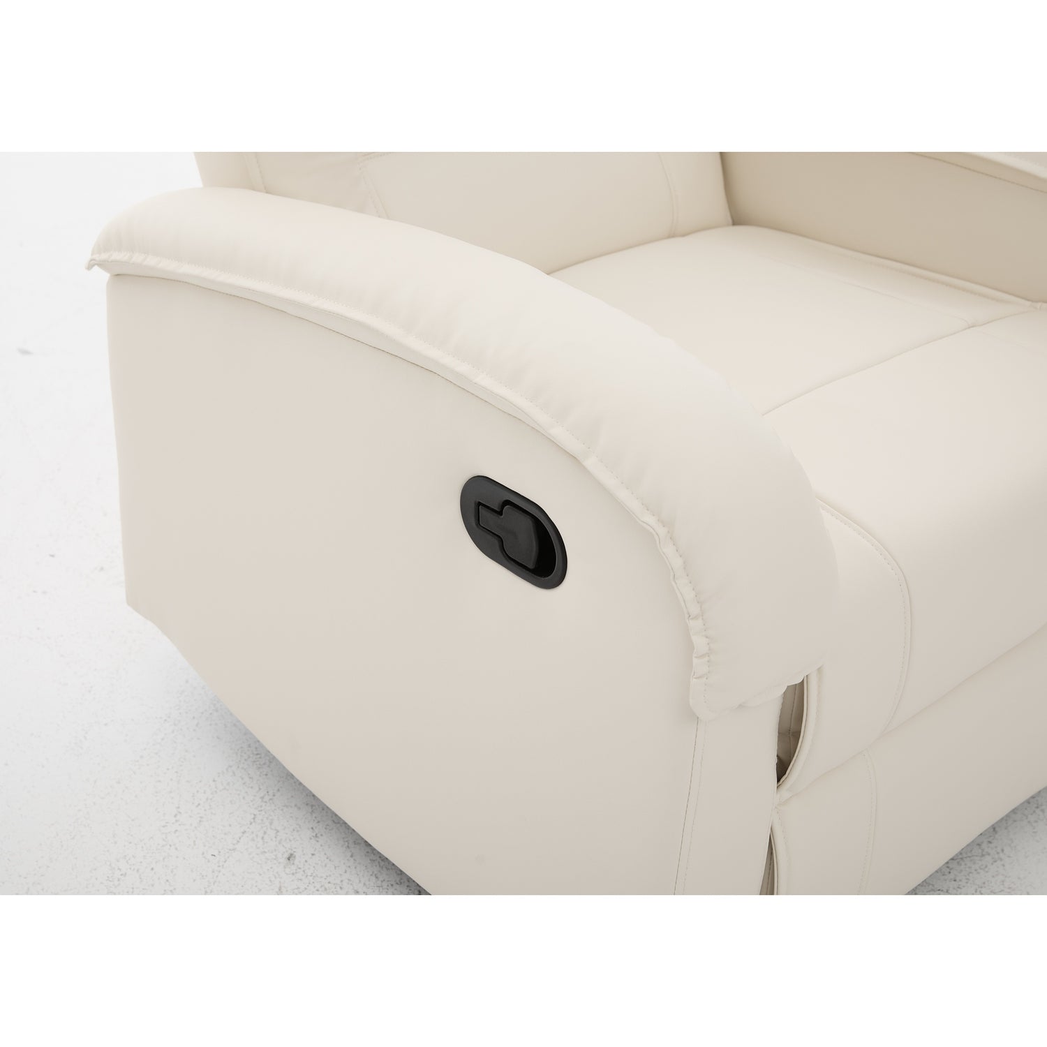 Πολυθρόνα Ανακλινόμενη ArteLibre CELAENO Εκρού PU 80x96x97cm - Hippiehome.gr