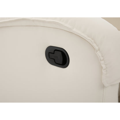 Πολυθρόνα Ανακλινόμενη ArteLibre CELAENO Εκρού PU 80x96x97cm - Hippiehome.gr