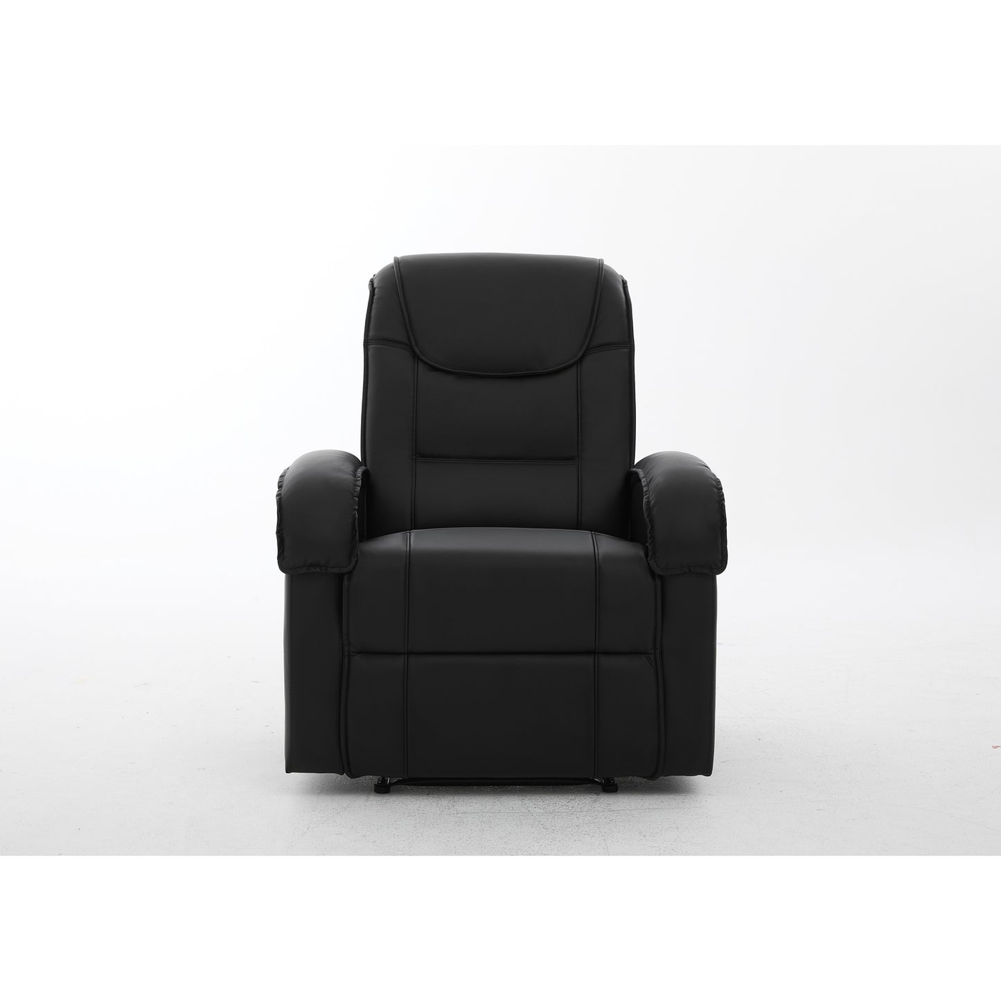 Πολυθρόνα Ανακλινόμενη ArteLibre CELAENO Μαύρο PU 80x96x97cm - Hippiehome.gr