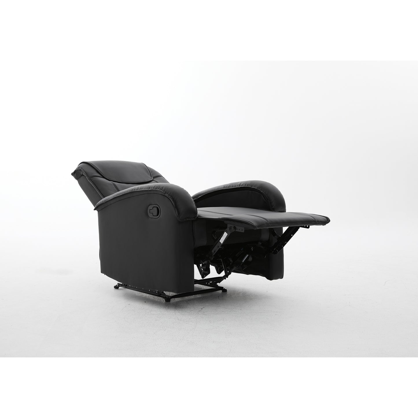 Πολυθρόνα Ανακλινόμενη ArteLibre CELAENO Μαύρο PU 80x96x97cm - Hippiehome.gr