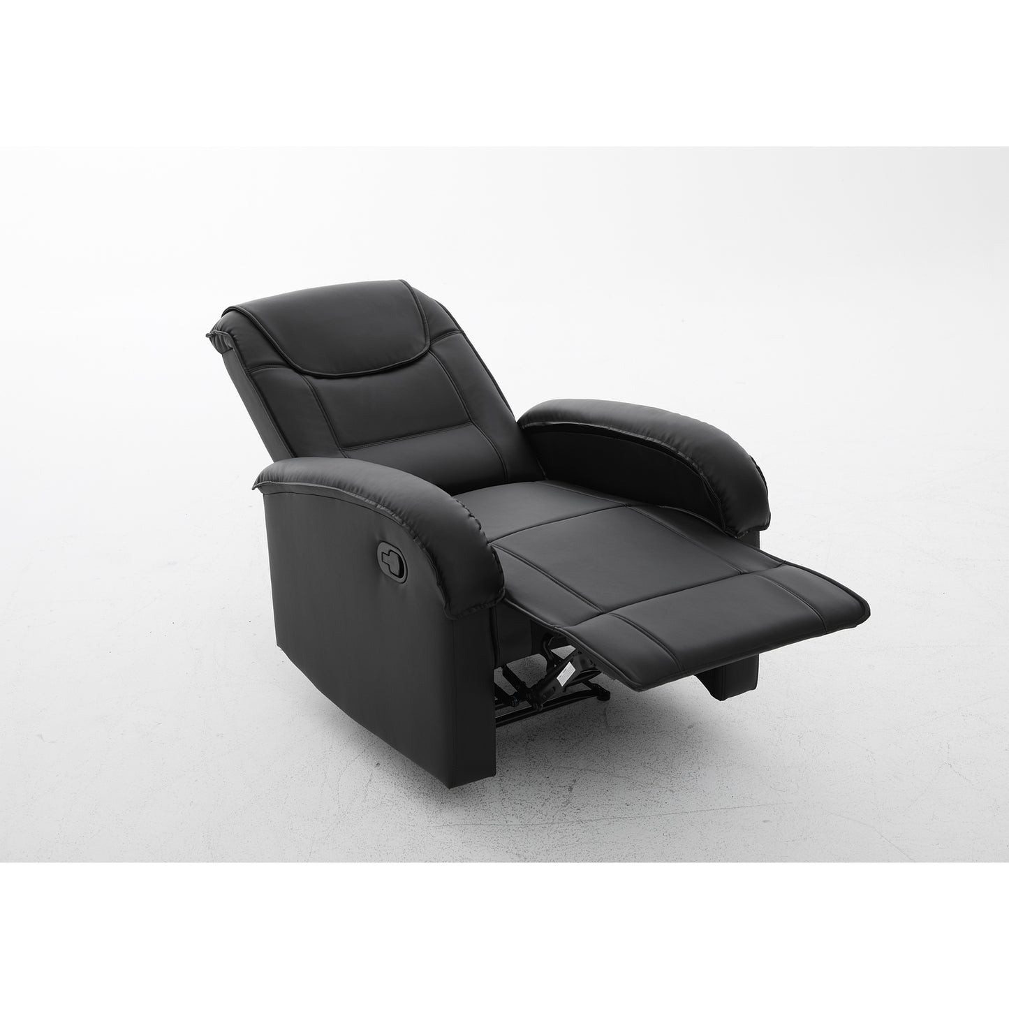 Πολυθρόνα Ανακλινόμενη ArteLibre CELAENO Μαύρο PU 80x96x97cm - Hippiehome.gr