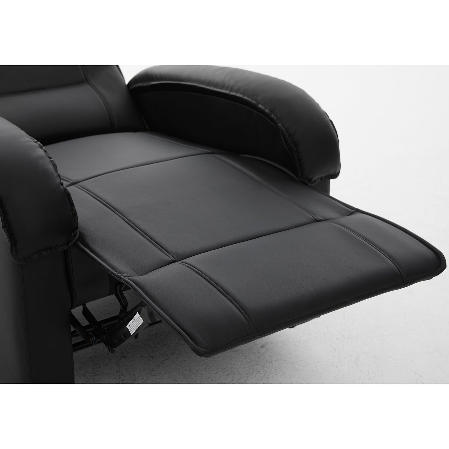 Πολυθρόνα Ανακλινόμενη ArteLibre CELAENO Μαύρο PU 80x96x97cm - Hippiehome.gr