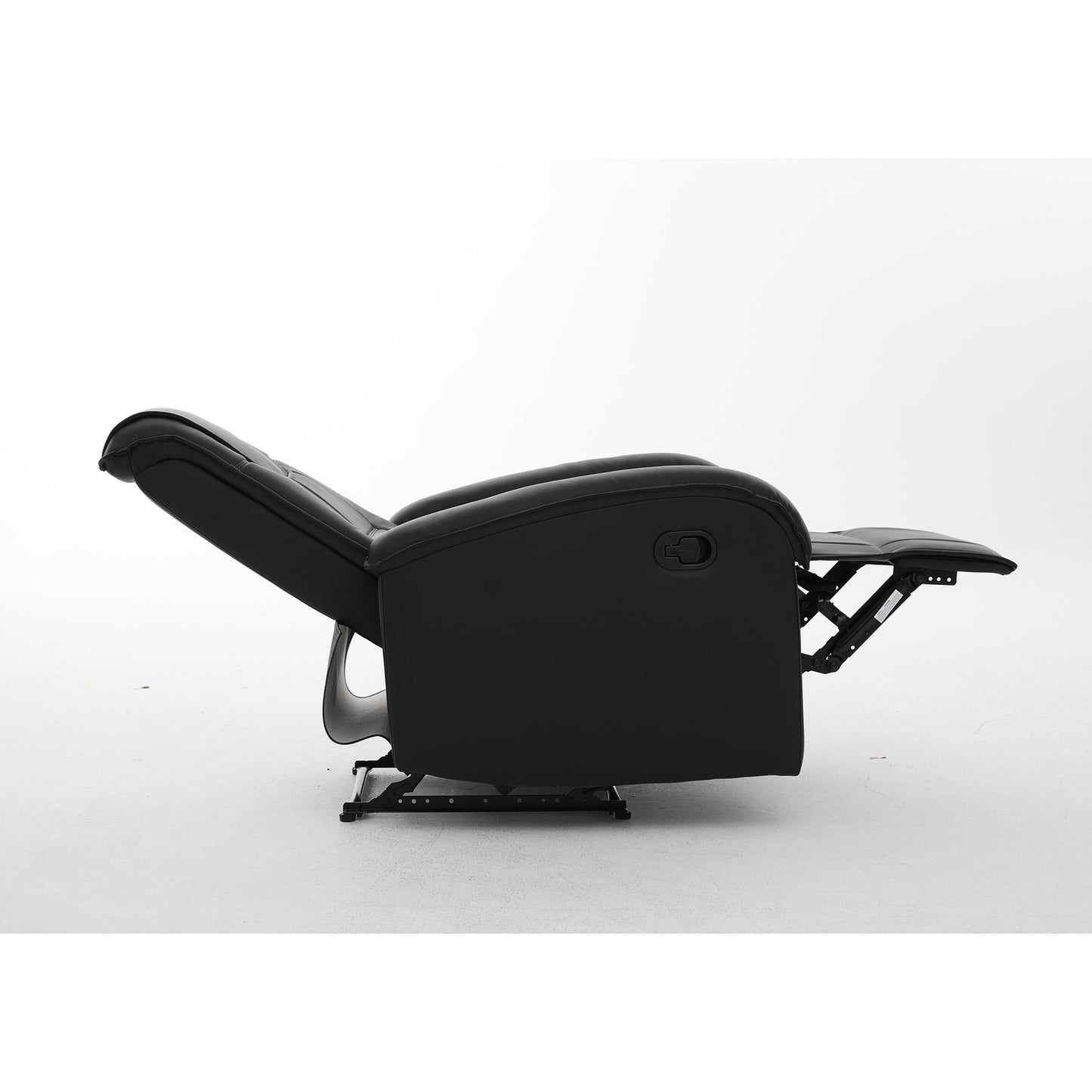 Πολυθρόνα Ανακλινόμενη ArteLibre CELAENO Μαύρο PU 80x96x97cm - Hippiehome.gr