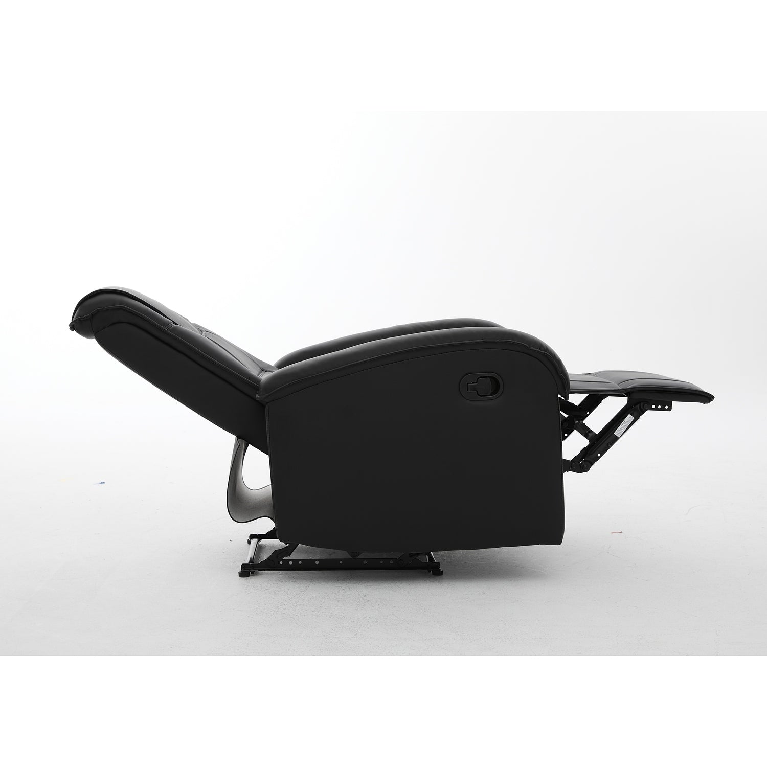 Πολυθρόνα Ανακλινόμενη ArteLibre CELAENO Μαύρο PU 80x96x97cm - Hippiehome.gr