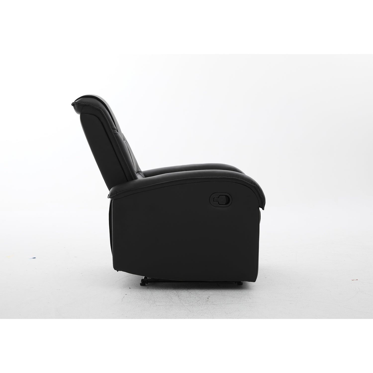 Πολυθρόνα Ανακλινόμενη ArteLibre CELAENO Μαύρο PU 80x96x97cm - Hippiehome.gr