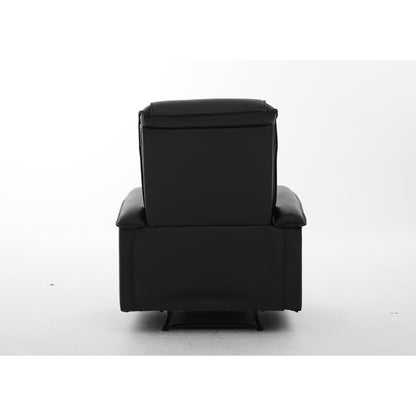 Πολυθρόνα Ανακλινόμενη ArteLibre CELAENO Μαύρο PU 80x96x97cm - Hippiehome.gr