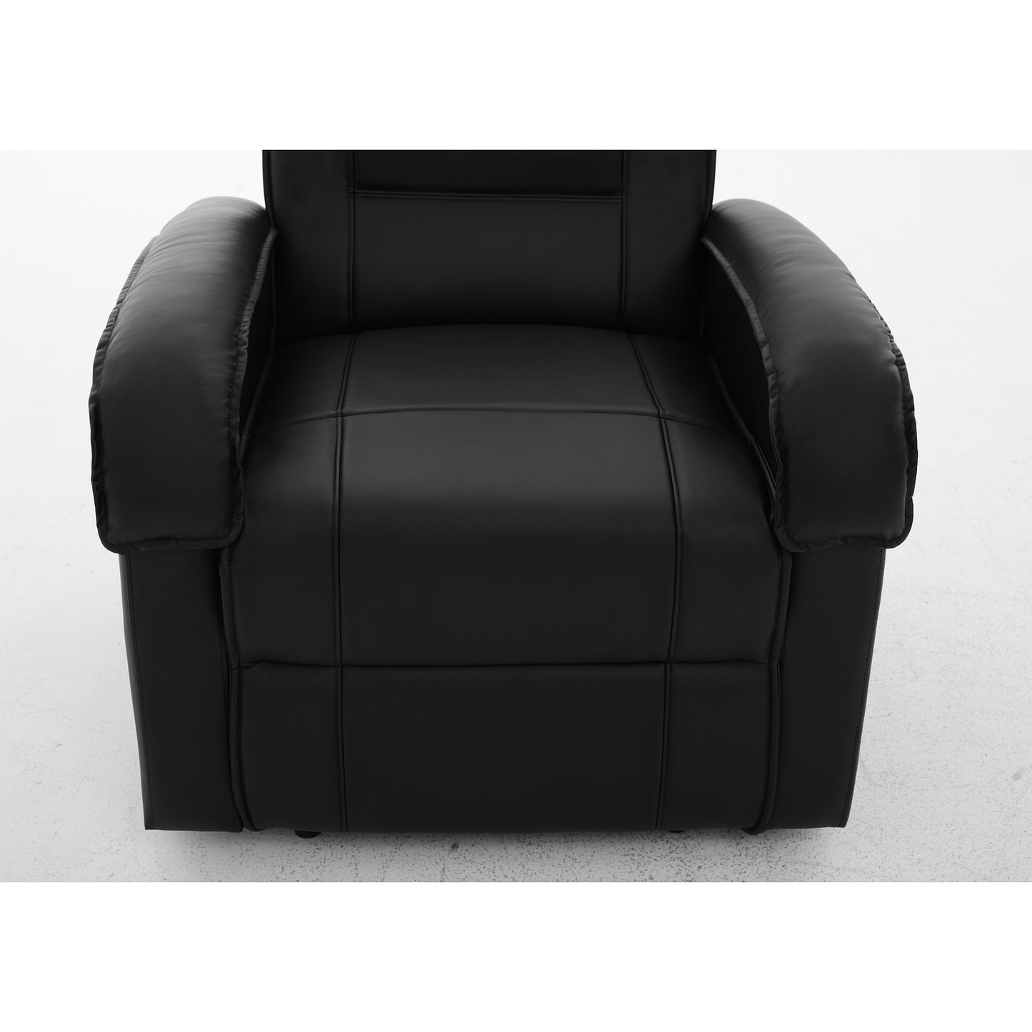 Πολυθρόνα Ανακλινόμενη ArteLibre CELAENO Μαύρο PU 80x96x97cm - Hippiehome.gr