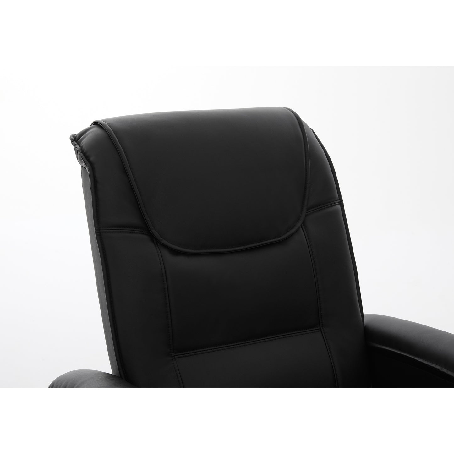 Πολυθρόνα Ανακλινόμενη ArteLibre CELAENO Μαύρο PU 80x96x97cm - Hippiehome.gr