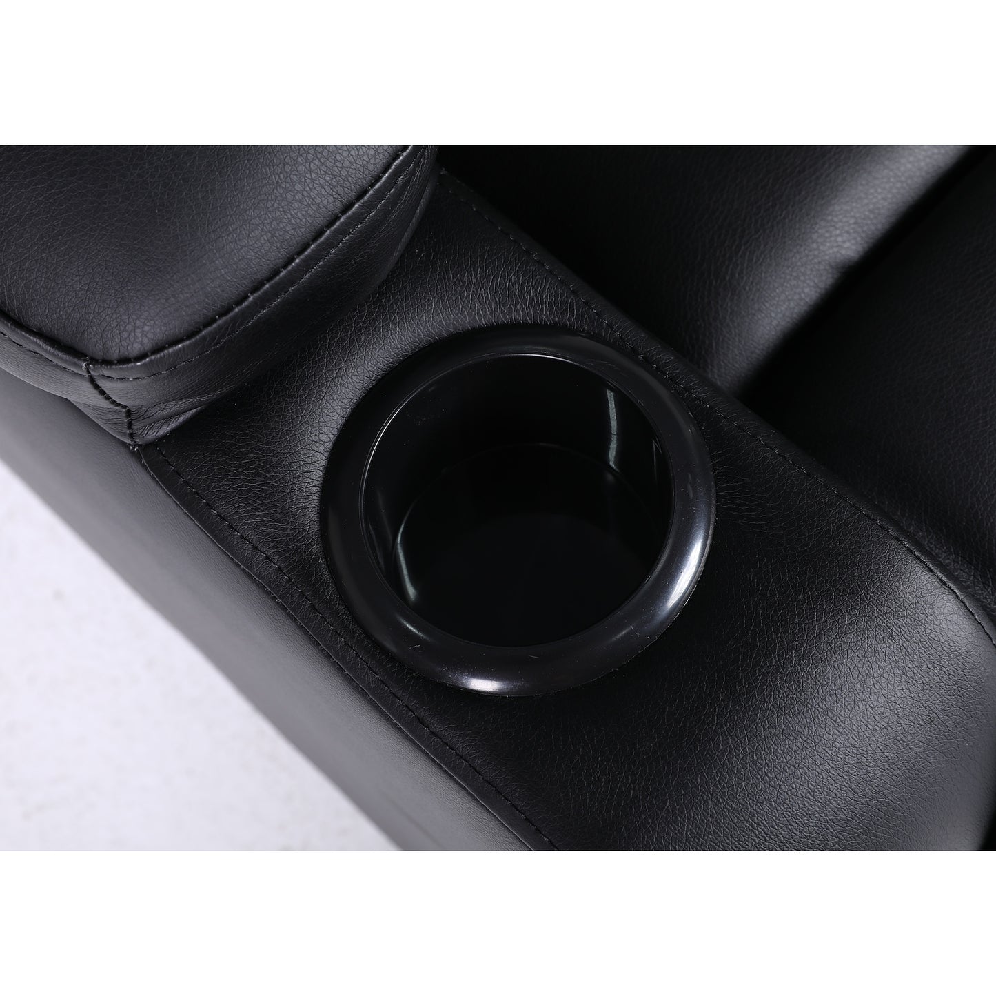 Πολυθρόνα Ανακλινόμενη ArteLibre RANA Μαύρο PU 80x95x103cm - Hippiehome.gr