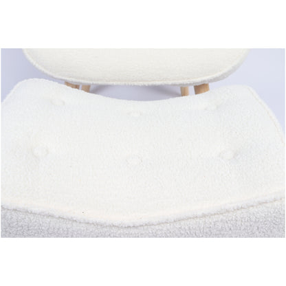 Πολυθρόνα ArteLibre AMARANTHUS Με Υποπόδιο Μπεζ 98x70x77cm - Hippiehome.gr