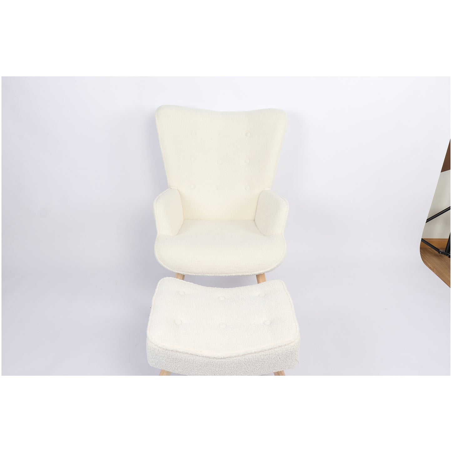 Πολυθρόνα ArteLibre AMARANTHUS Με Υποπόδιο Μπεζ 98x70x77cm - Hippiehome.gr