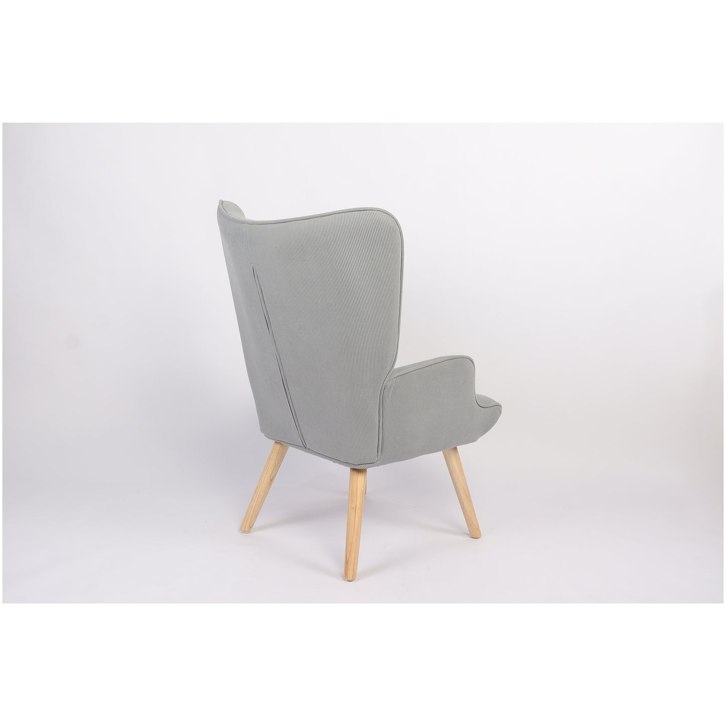 Πολυθρόνα ArteLibre AMARANTHUS Με Υποπόδιο Γκρι 98x70x77cm - Hippiehome.gr