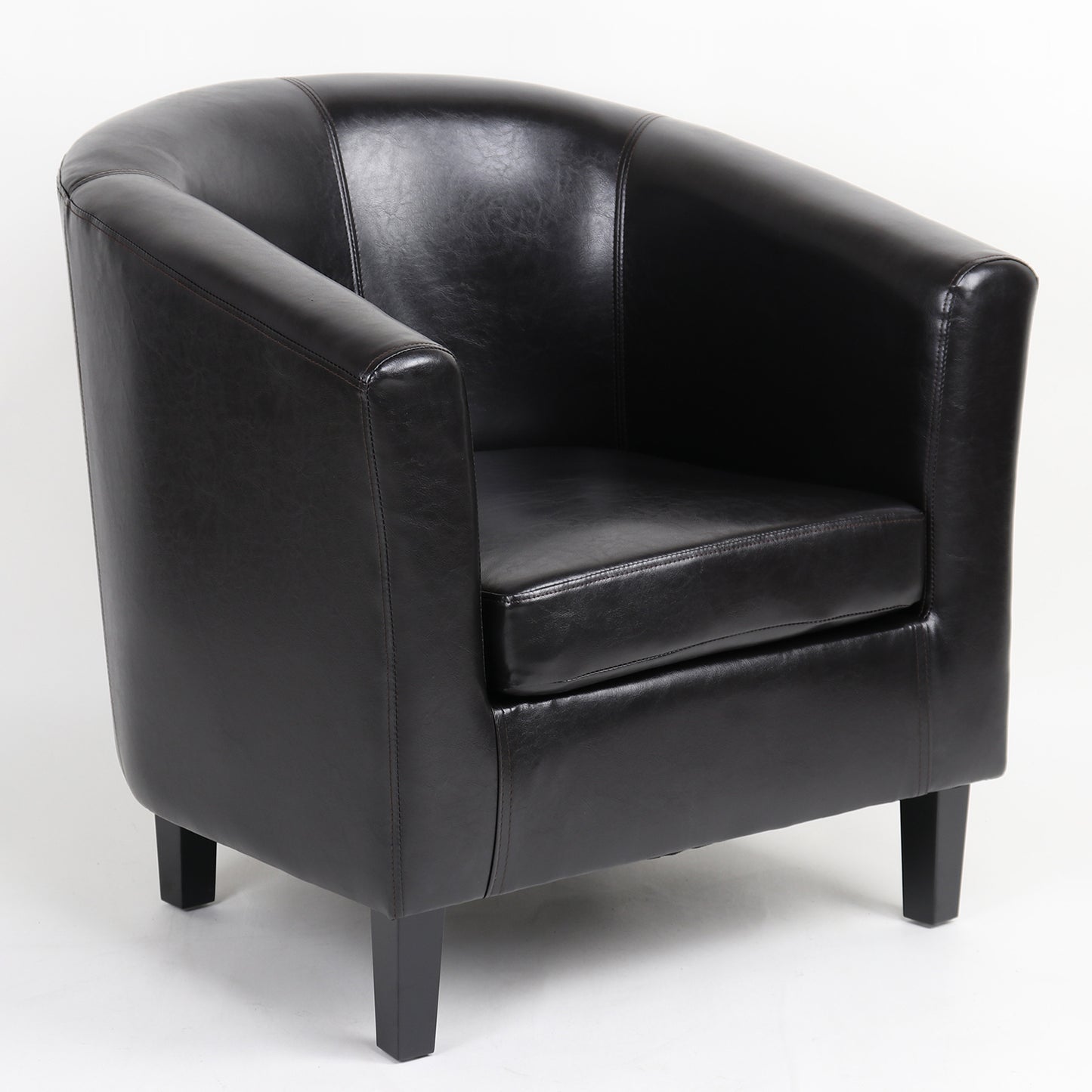 Πολυθρόνα ArteLibre FIORELLA Καφέ PU 73x69x75cm - Hippiehome.gr