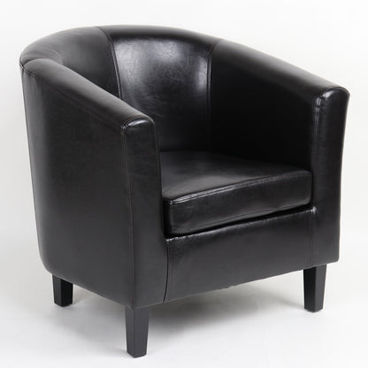 Πολυθρόνα ArteLibre FIORELLA Καφέ PU 73x69x75cm - Hippiehome.gr