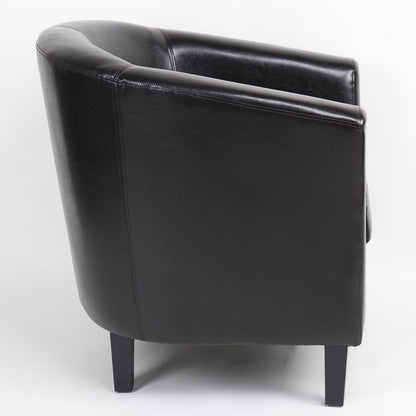 Πολυθρόνα ArteLibre FIORELLA Καφέ PU 73x69x75cm - Hippiehome.gr