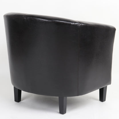 Πολυθρόνα ArteLibre FIORELLA Καφέ PU 73x69x75cm - Hippiehome.gr