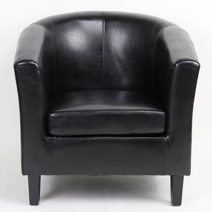 Πολυθρόνα ArteLibre FIORELLA Καφέ PU 73x69x75cm - Hippiehome.gr