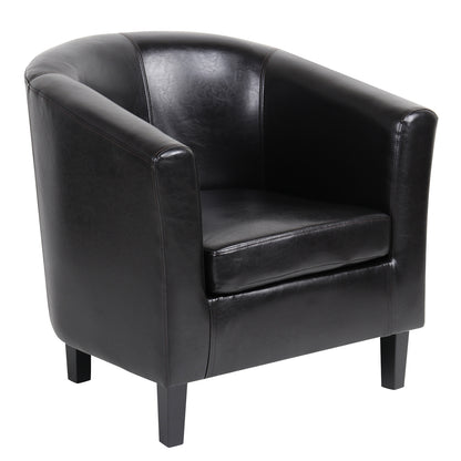 Πολυθρόνα ArteLibre FIORELLA Καφέ PU 73x69x75cm - Hippiehome.gr