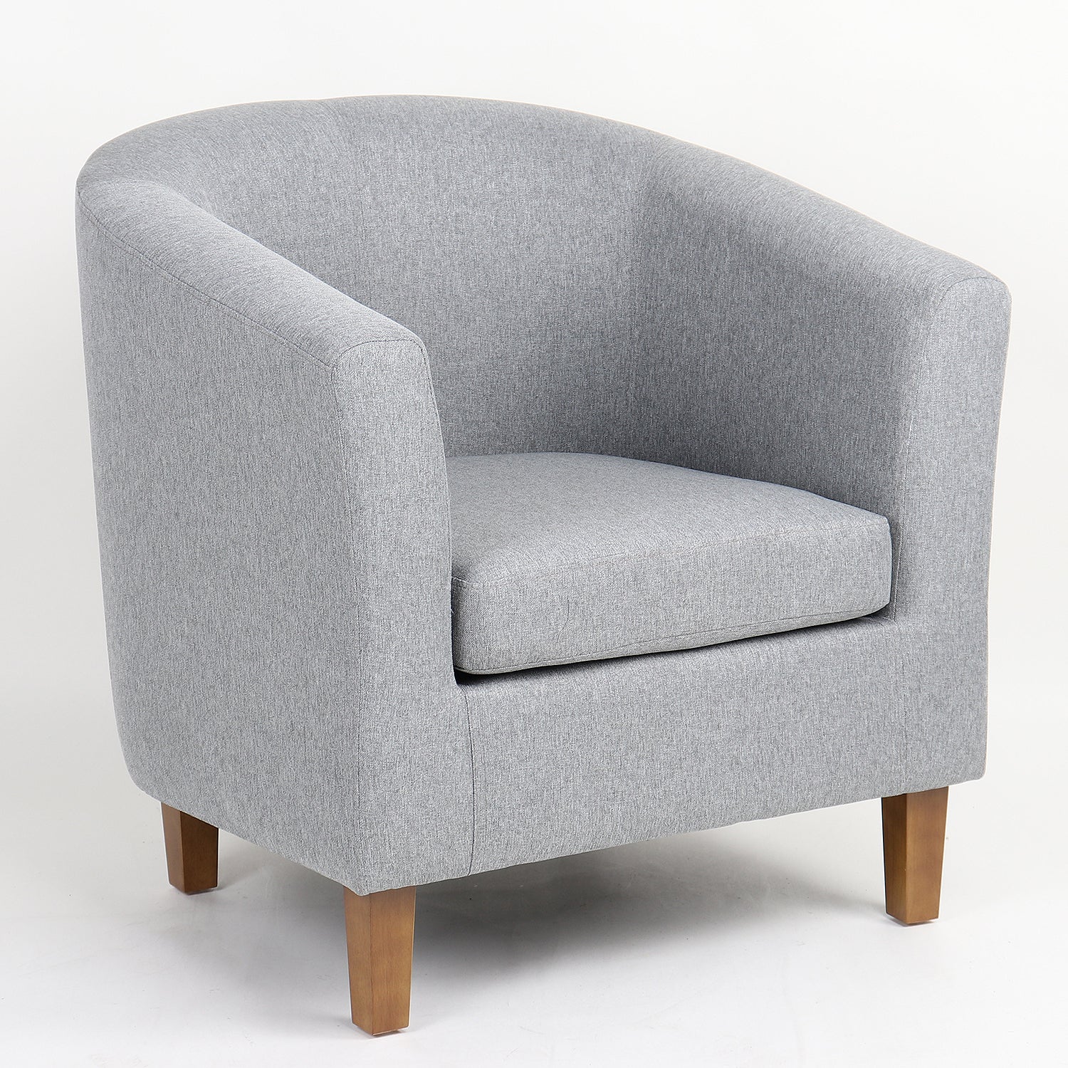 Πολυθρόνα ArteLibre FIORELLA Γκρι Ύφασμα 73x69x75cm - Hippiehome.gr