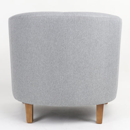 Πολυθρόνα ArteLibre FIORELLA Γκρι Ύφασμα 73x69x75cm - Hippiehome.gr