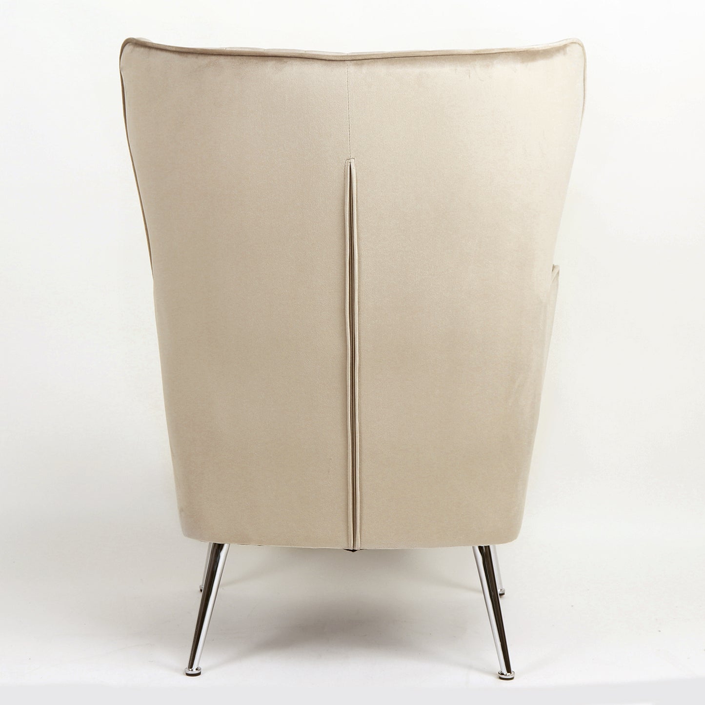 Πολυθρόνα ArteLibre VITTORIA Καφέ Βελούδο 76x79x101cm - Hippiehome.gr