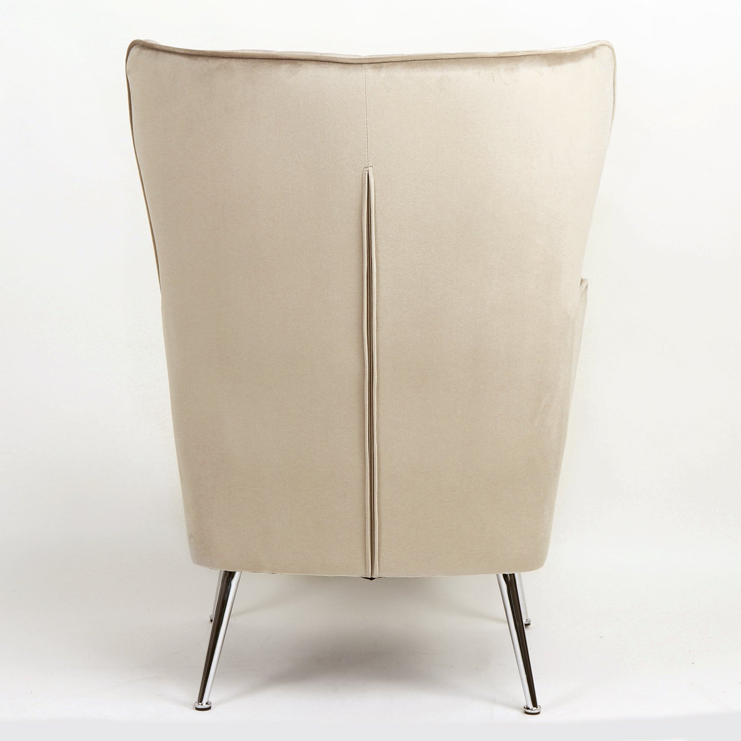 Πολυθρόνα ArteLibre VITTORIA Καφέ Βελούδο 76x79x101cm - Hippiehome.gr