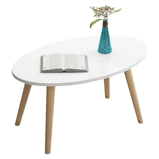 Τραπεζάκι Σαλονιού ArteLibre GAVIA Λευκό 80x40x42cm - Hippiehome.gr