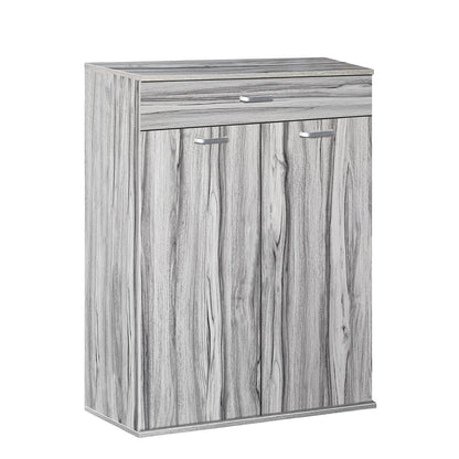 Παπουτσοθήκη ArteLibre MANU Γκρι Μοριοσανίδα/Μελαμίνη 80x33x100cm - Hippiehome.gr